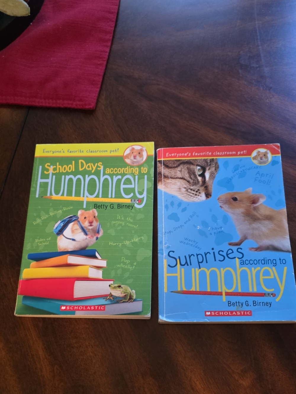 Scholastic Humphrey Paperback Books By Betty G. Birney